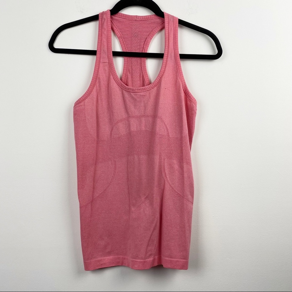 lululemon athletica pink swiftly tank